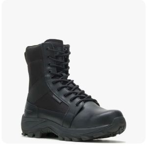 Bates Mens Fuse 8-inch Side Zip Waterproof Boot Black - E06508 Unisex Adults 9.5